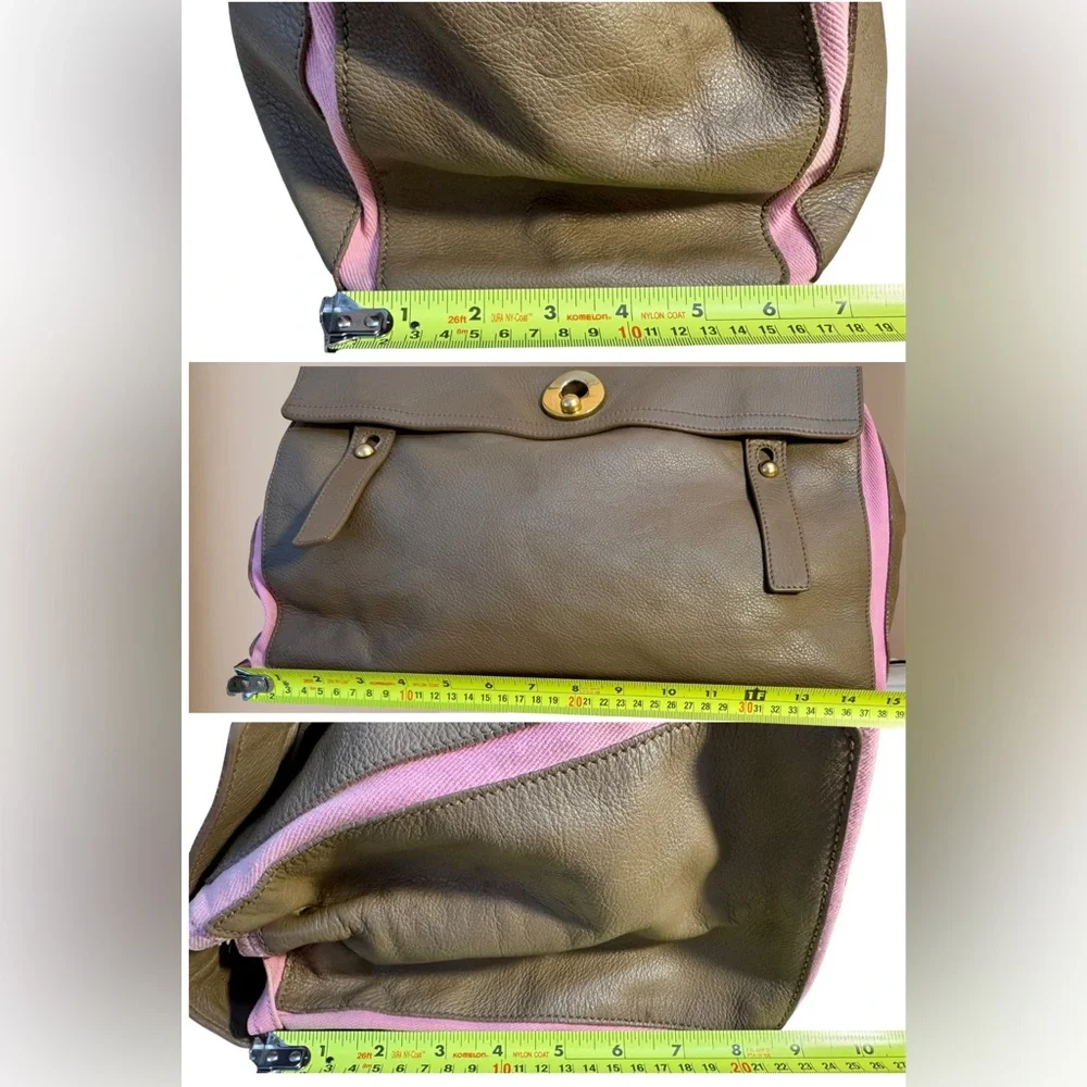 Yves Saint Laurent (YSL) Muse Large Leather Satchel – Shoulder Strap Included